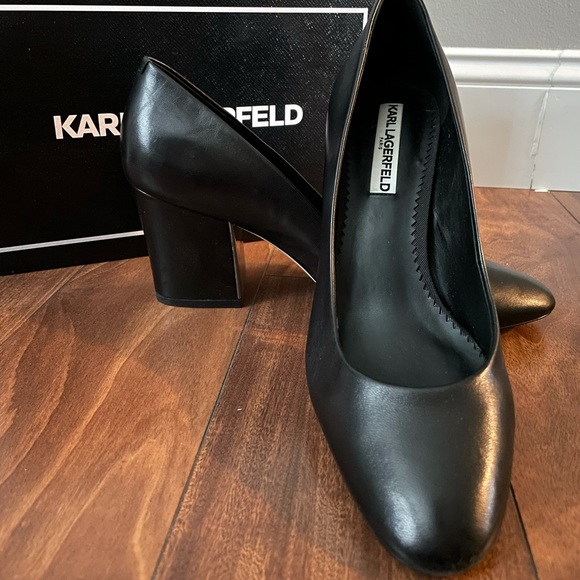 Karl Lagerfeld Paris Sabrina style in black - Picture 2 of 8